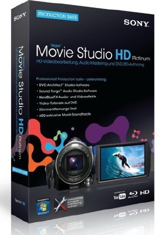 Sony Vegas Movie Studio HD Platinum 11.0.293 [Русский] Скачать бесплатно