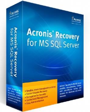 Acronis Recovery For MS SQL Server v1.0.212 Скачать бесплатно без регистрации и смс