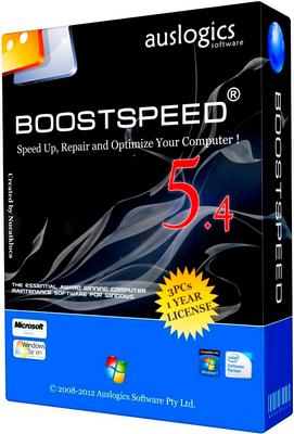 AusLogics BoostSpeed 5.4.0.5 Datecode 23.08.2012 Скачать бесплатно