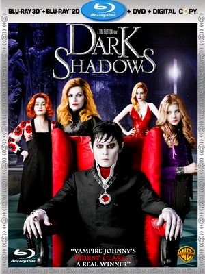 Мрачные тени / Dark Shadows (2012/RUS/ENG) HDRip / BDRip 720p / Лицензия