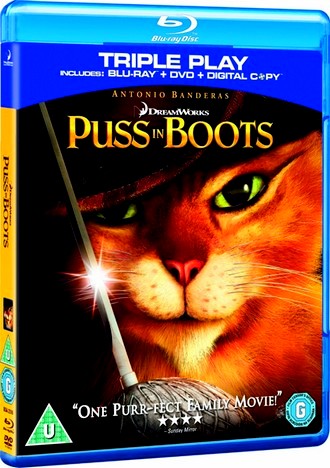 Кот в сапогах / Puss in Boots (2011) BDRip от HQ-ViDEO / Лицензия