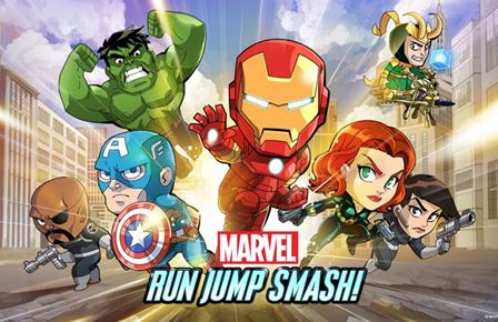 Марвел: Беги! Круши! / Marvel: Run jump smash! (2014) Android