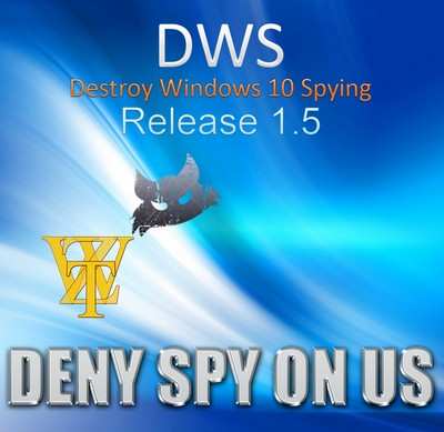 Destroy Windows 10 Spying 1.5.0 Build 637 TH2 RTM Ready Portable - уберет модули-шпионы с Windows 10