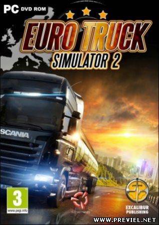 Euro Truck Simulator 2 / С грузом по Европе 3 v.1.4.12s + Mods (2013/Rus/Repack от FiReFoKc)