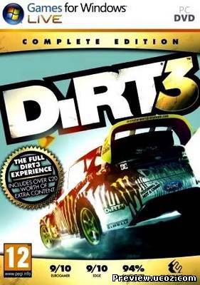 DiRT 3: Monte Carlo (RUS/ENG/PC) Скачать бесплатно без регистрации