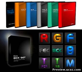 Boris Box Set for Adobe After Effects (x64) Скачать бесплатно