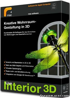 Live Interior 3D Pro 2.7.3 (2012/ENG) Mac OS X Скачать бесплатно