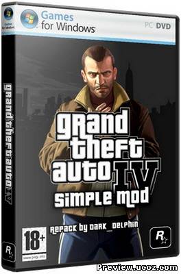 Grand Theft Auto IV - Simple Mod (RUS/PC/RePack) Скачать бесплатно