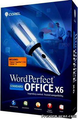 Corel WordPerfect Office X6 v 16.0.0.388 SP1 Скачать бесплатно